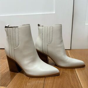 Marc Fisher LTD Oshay Pointed Toe Block Heel Booties